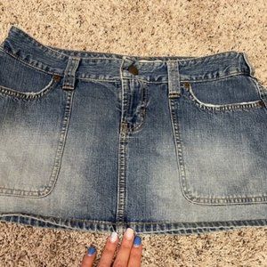 Abercrombie and Fitch Jean Skirt